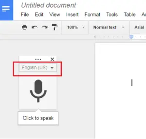 Google Doc Hindi Speech Typing 6